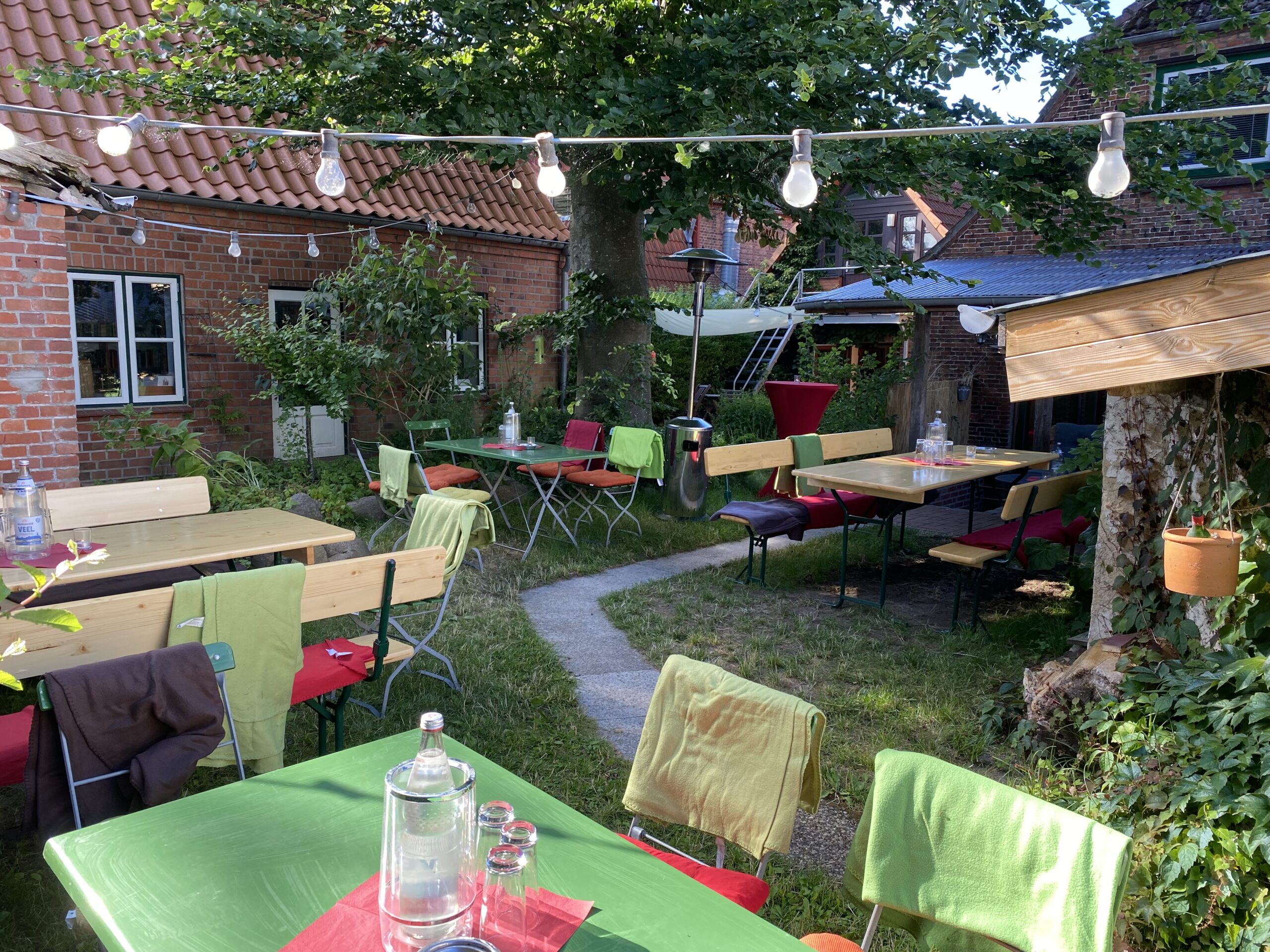 Biergarten im Bornholdt
